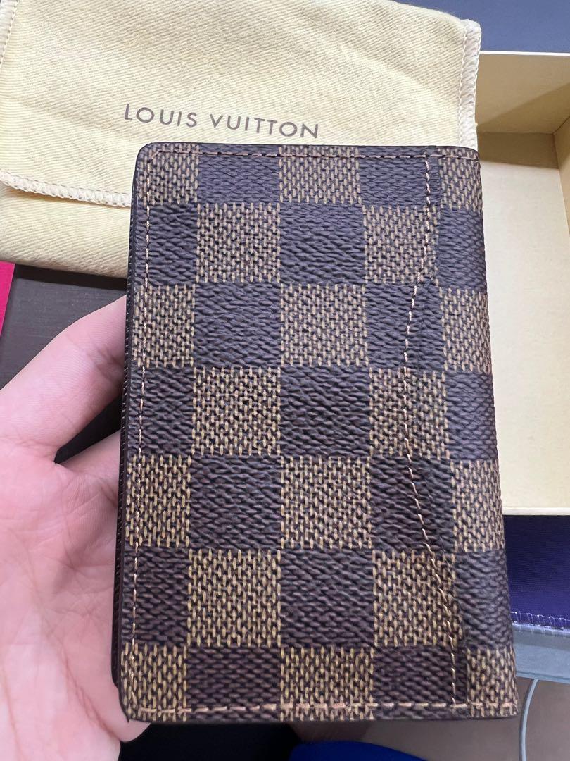 Preloved authentic Louis Vuitton Lv pocket organiser Damier ebene, Luxury,  Bags & Wallets on Carousell