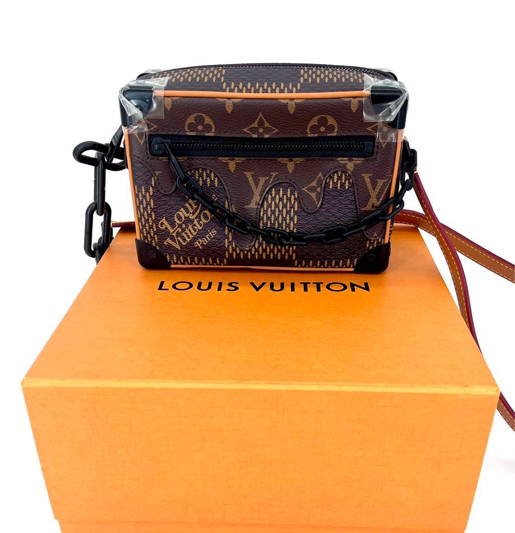 Louis Vuitton x Nigo Soft Trunk Damier Ebene Giant Brown in Coated Canvas  with Black-tone