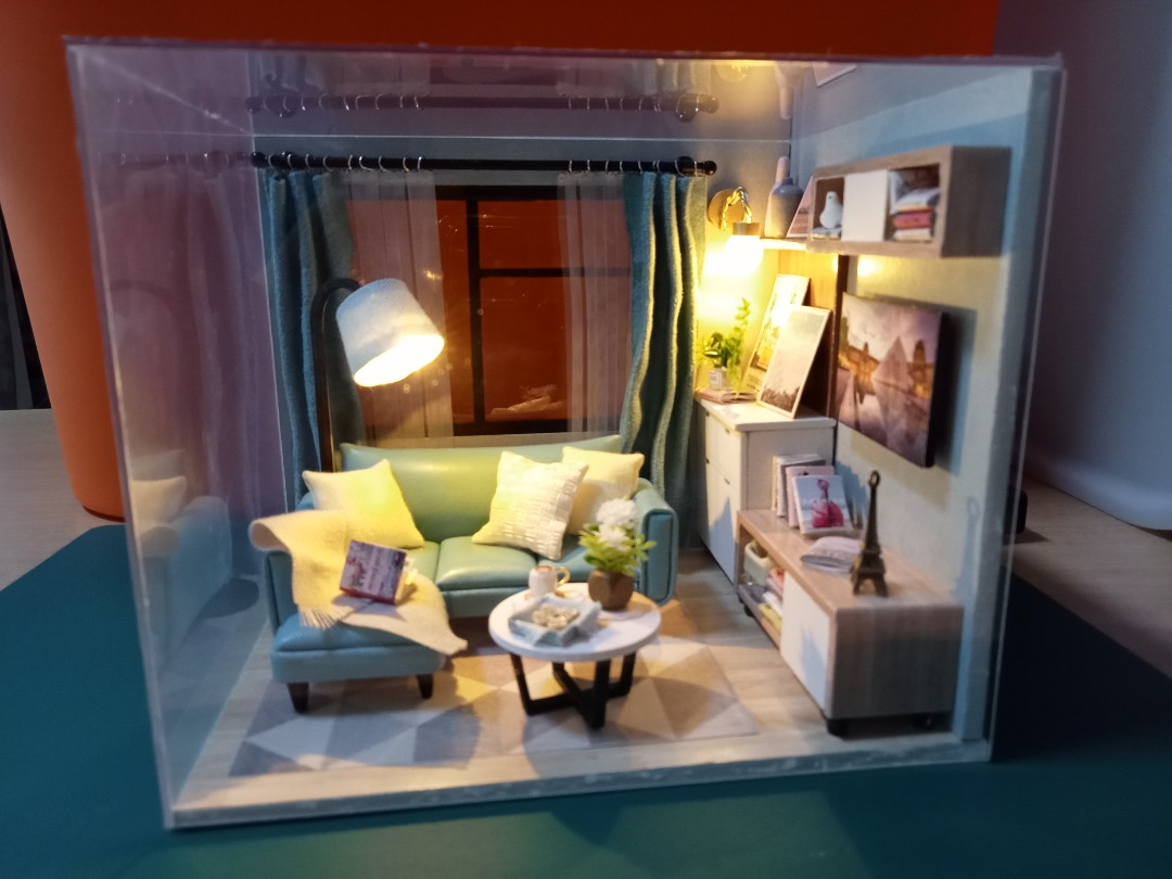 Miniature living room clearance