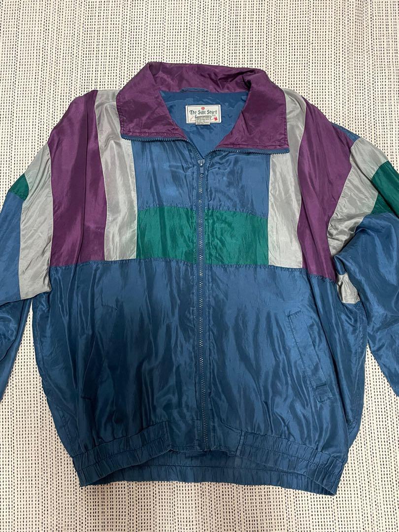 Multi coloured Retro Windbreaker, Women 