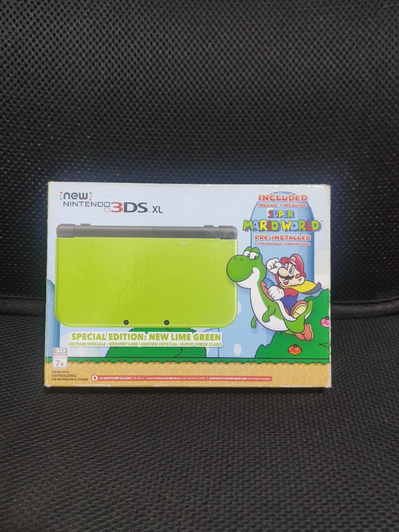 New 3ds xl yoshi edition complete, Video Gaming, Video Game Consoles