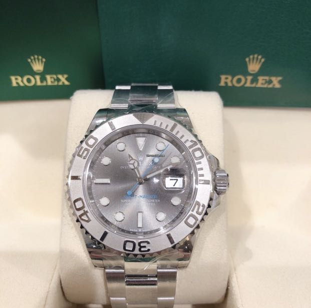 Rolex Yacht-Master Oyster, 40 mm, Oystersteel and platinum, M126622-0001