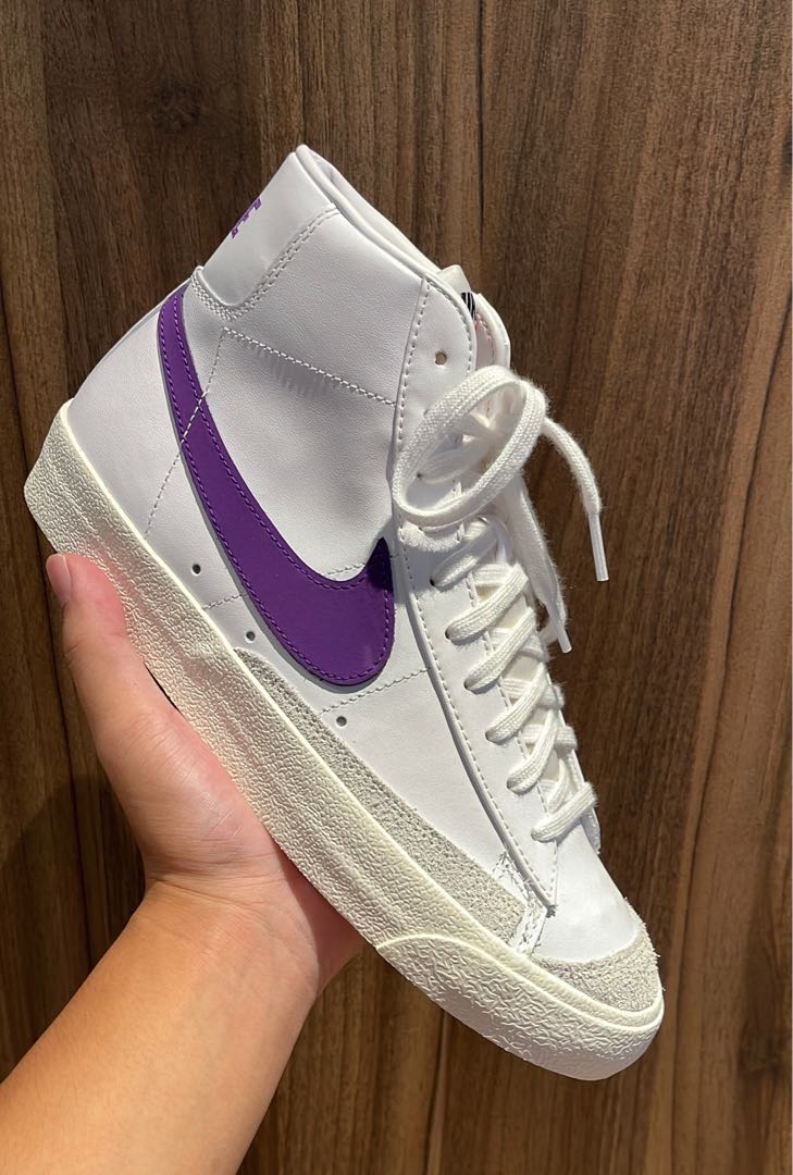 nike blazer mid lilac
