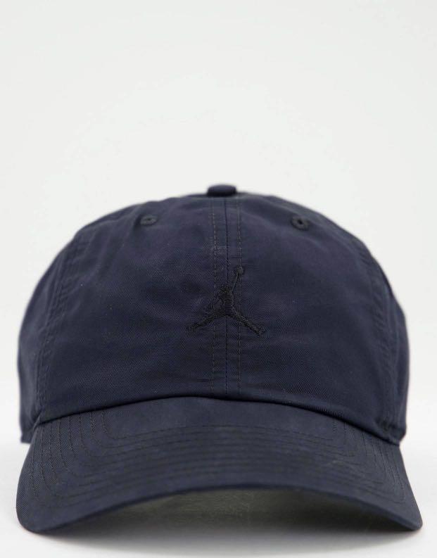 nike jordan h86 jumpman washed cap in black