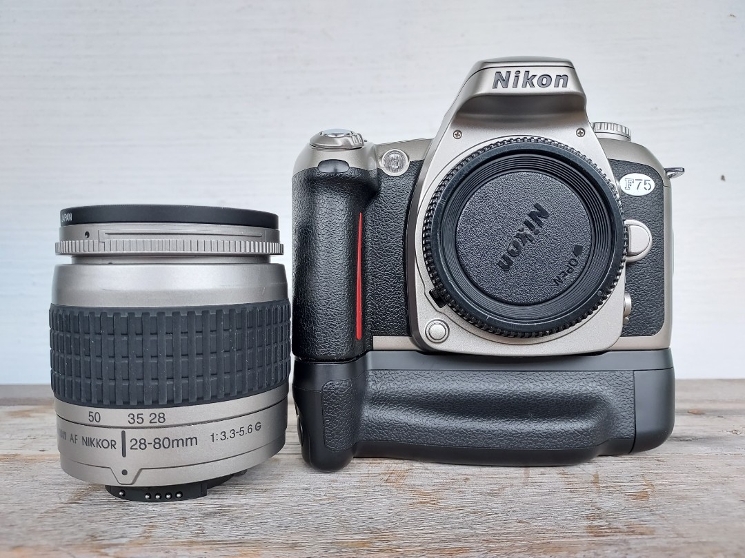 Nikon camera F75, Photography, Cameras on Carousell