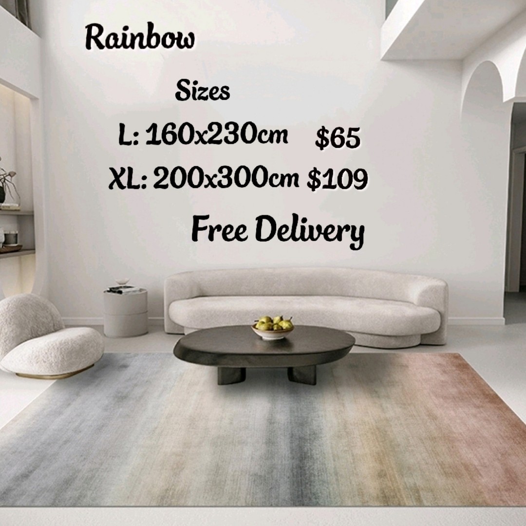 Nordic Carpet Free Delivery, Furniture & Home Living, Home Decor, Carpets, Mats & Flooring on