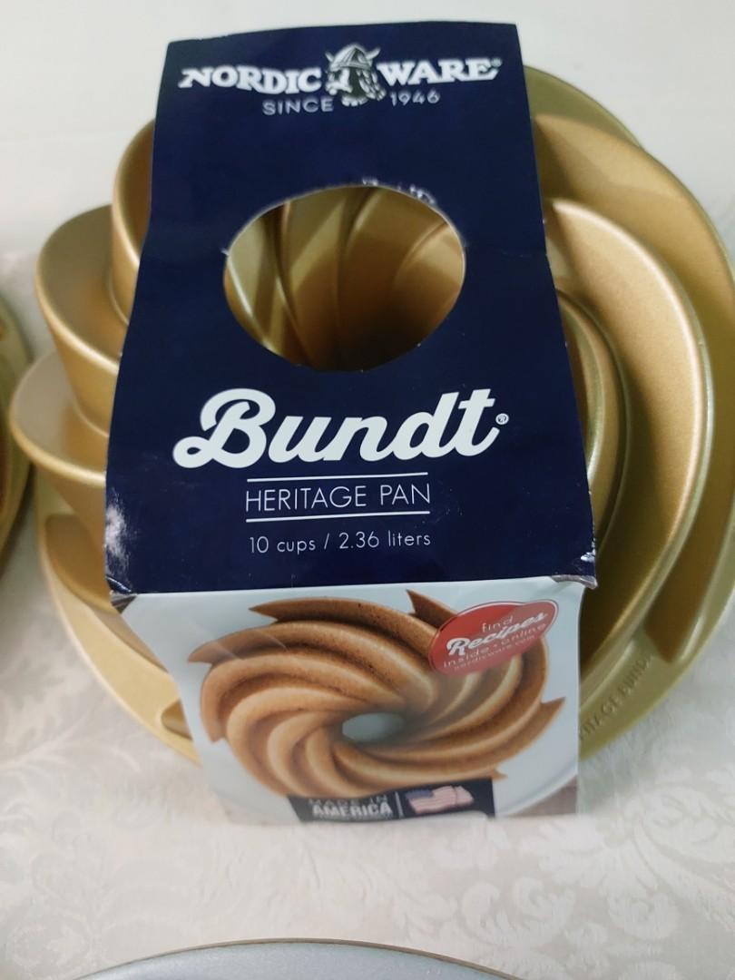 Nordic Ware Heritage Bundt Pan 10 Cups or 2.36 Litres Review