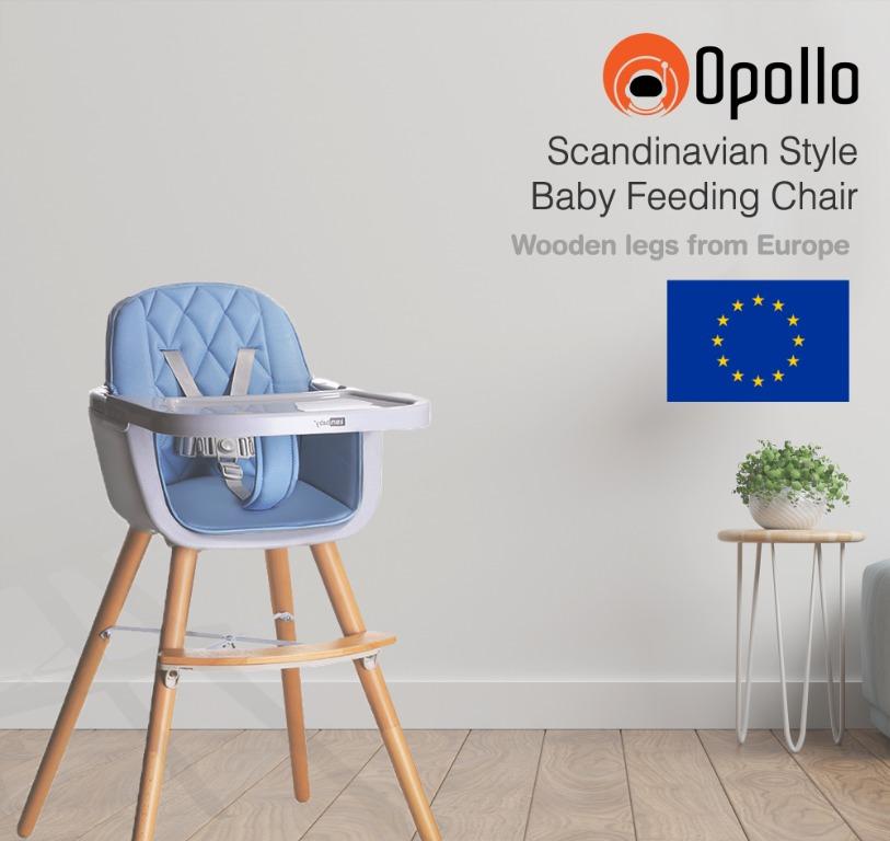 Scandinavian baby sales high chair