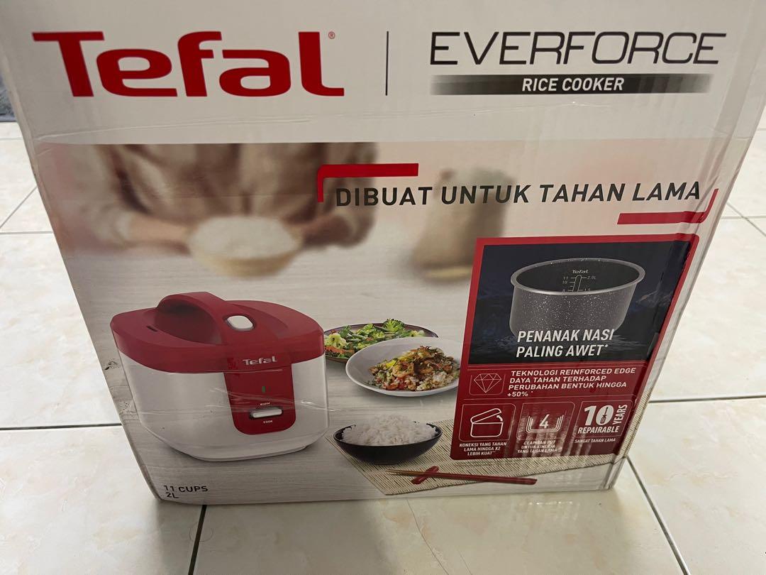 Original Brand New Tefal Everforce Rice Cooker 2L Red colour, TV