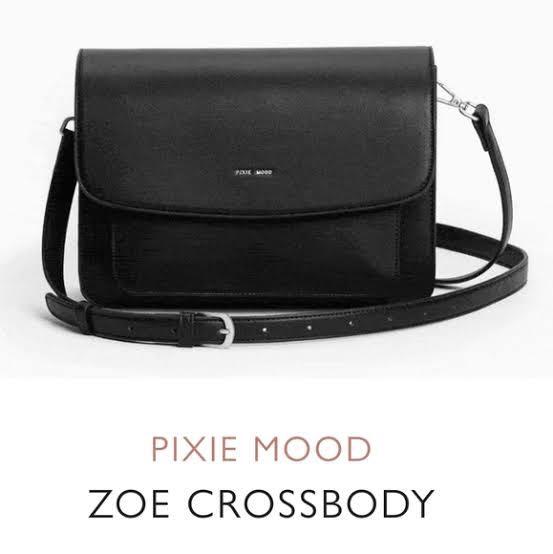 Branded Black Sling Body Bag Pixie Mood Zoe Men s Fashion Bags Sling Bags on Carousell