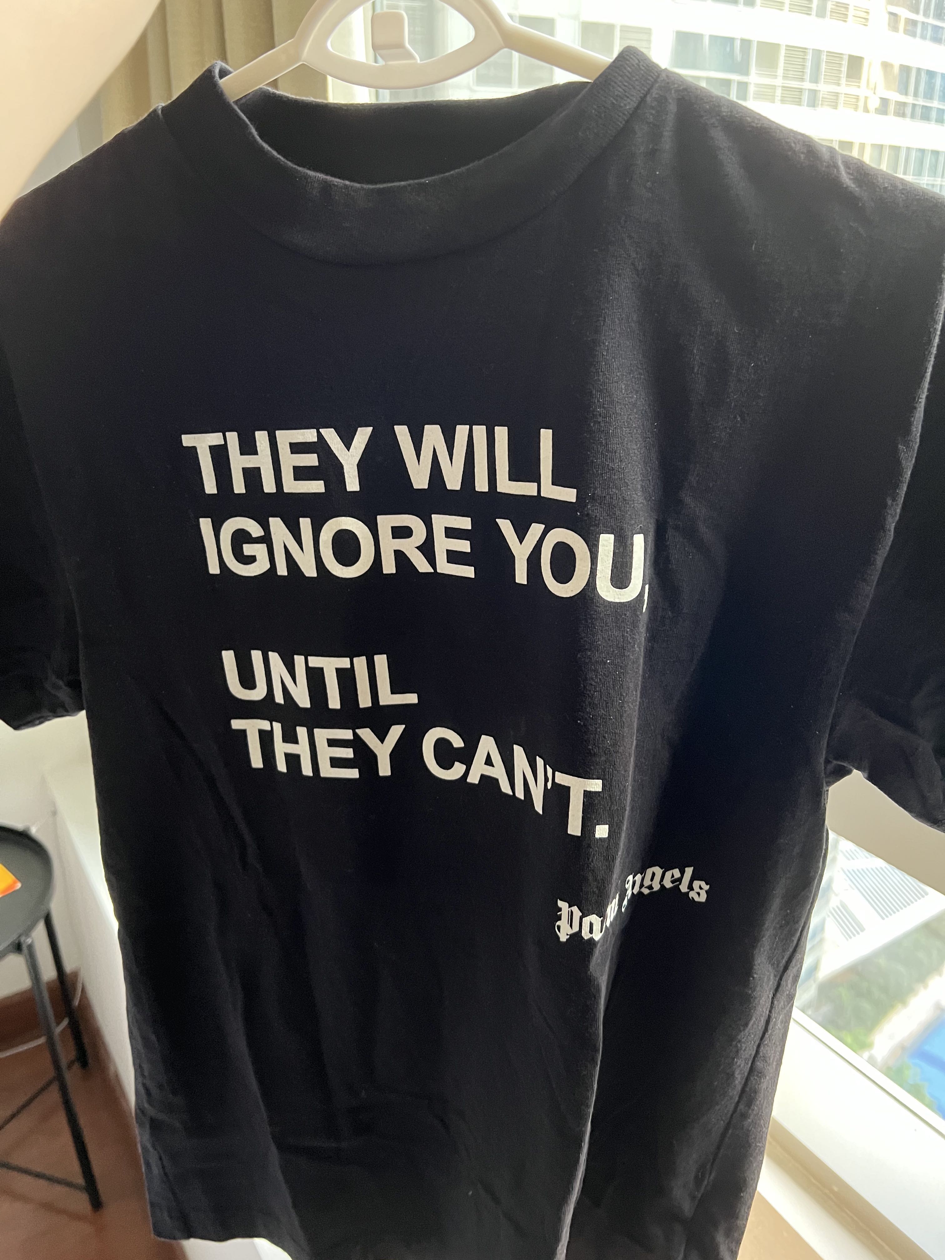 Palm angels they will ignore new arrivals you tee
