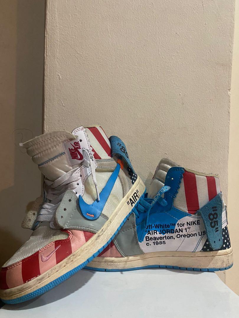 Parra x Off-White x Air Jordan custom, Men's Fashion, Footwear, Sneakers on  Carousell
