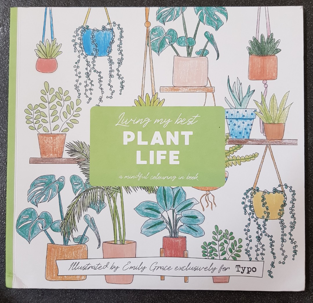 Plant Life Coloring Book, Everything Else, Others on Carousell