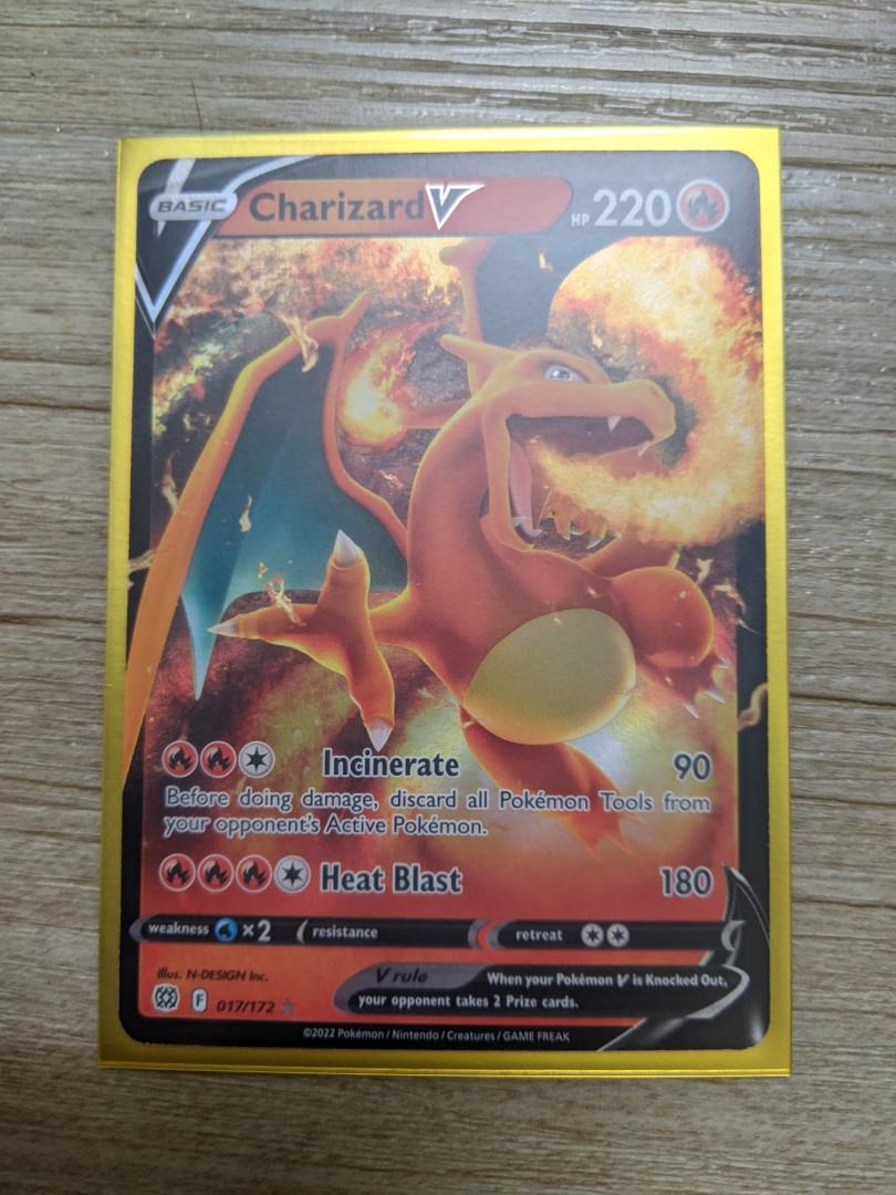 017 172 pokemon card charizard v 017/172 this piece serves as a premier focal point for any high Pokemon Brilliant Stars SS9 Charizard