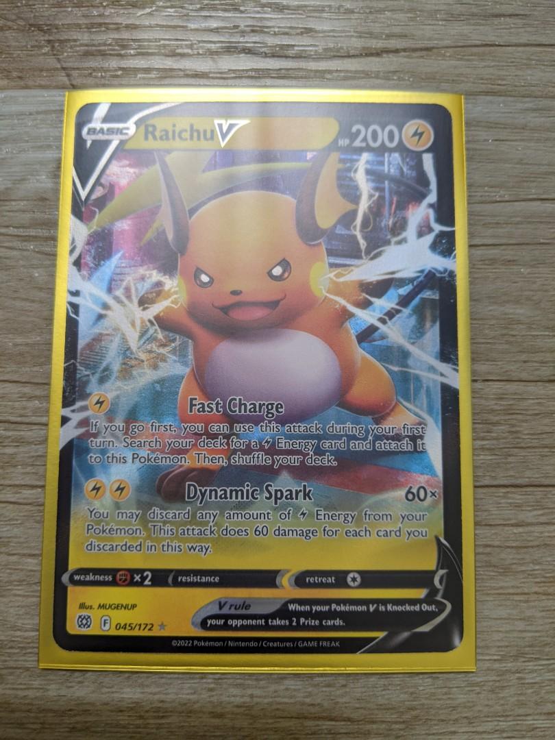Pokemon Brilliant Stars SS9 Charizard V and Raichu V, Hobbies & Toys,  Memorabilia & Collectibles, Vintage Collectibles on Carousell