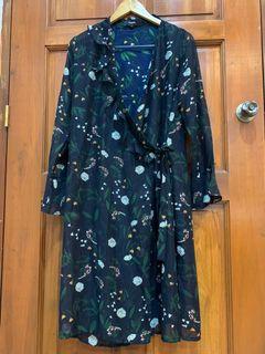 Pomelo Wrap Dress - Small