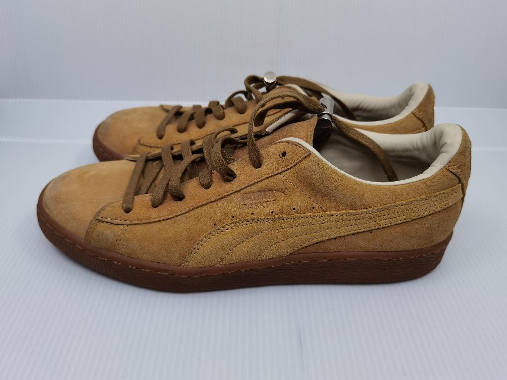 Puma basket tan sales