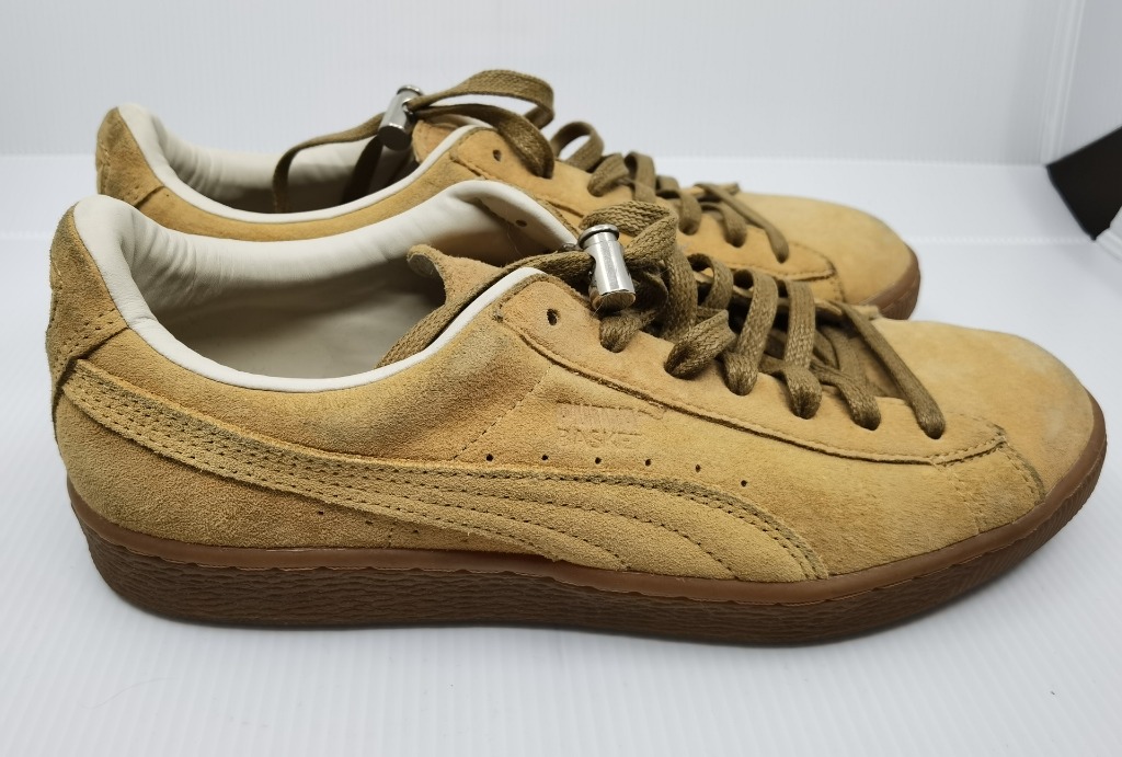 Puma basket tan hot sale