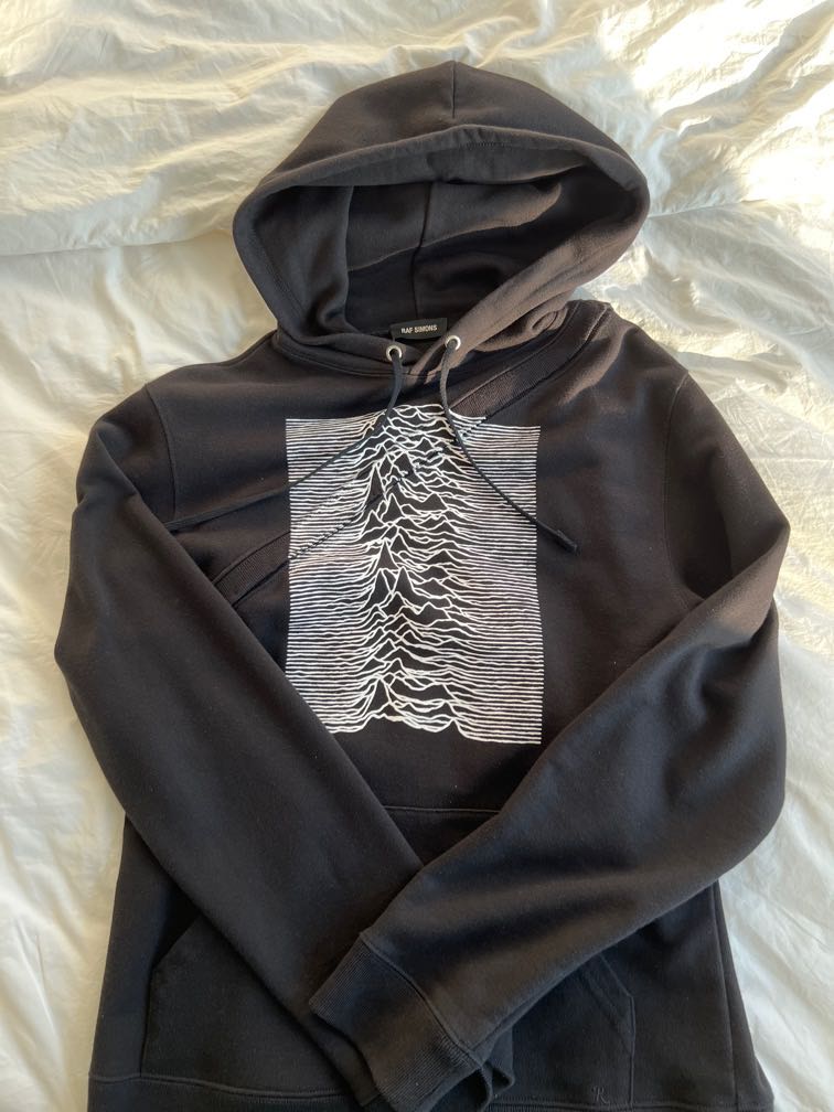 Raf simons clearance joy division hoodie