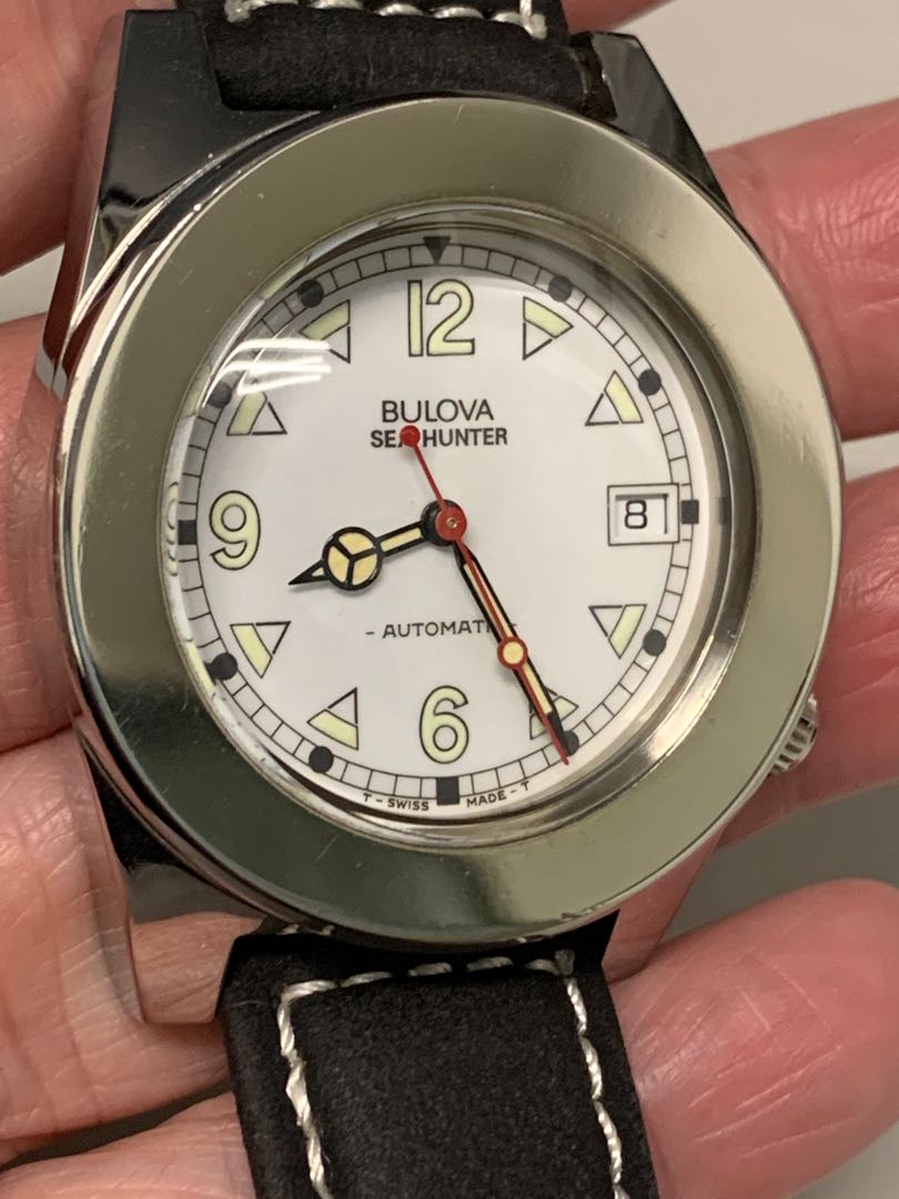 Rare Vintage Bulova Sea Hunter Diver 1000m Carousell