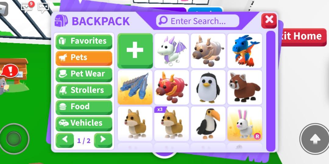 Roblox Adopt Me Pets, Strollers, etc. (Category: Others) located in Iloilo. Submitted by livia.j (Listing ID 1148965736, Image 1). Description: Adopt me Items for sale! All Items ₱20 Only!! (Except R pets, ultra rare, legendaries).