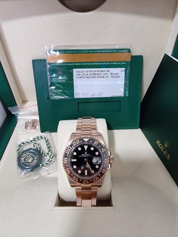 Rolex cola di rienzo outlet