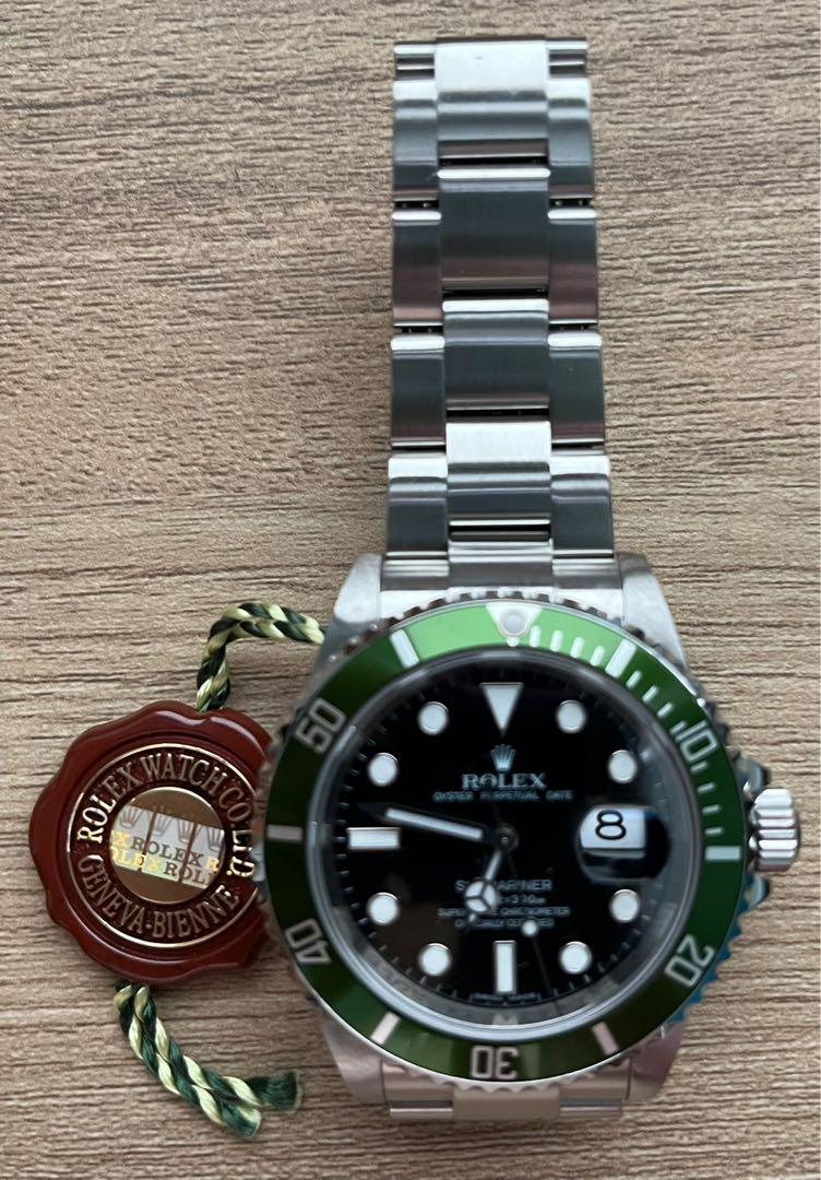 Rolex Submariner 16610LV Kermit Luxury Watches on Carousell