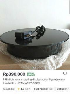 Rotary display action figure anime manga jewelry turn table