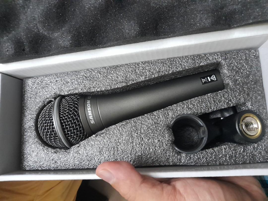 Samson Q7x microphone, Audio, Portable Audio Accessories on Carousell