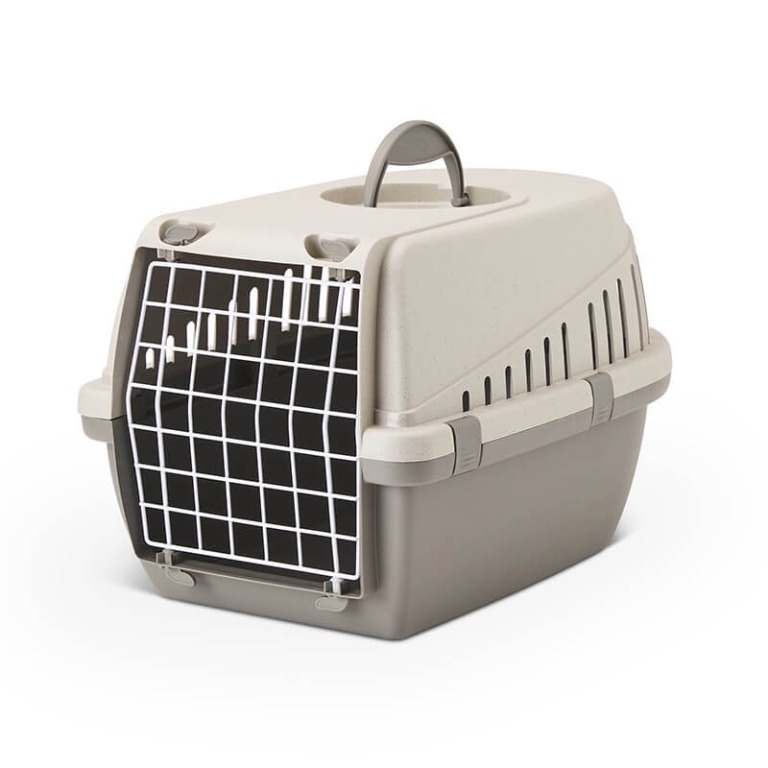Savic Trotter 1 Carrier (Mocha/ Grey) (49x33x30cm), Pet Supplies, Homes
