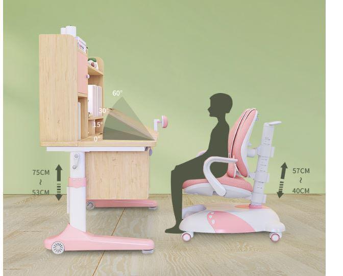 Children's Ergonomic Desk Kids Study Table Set 538 only Ready