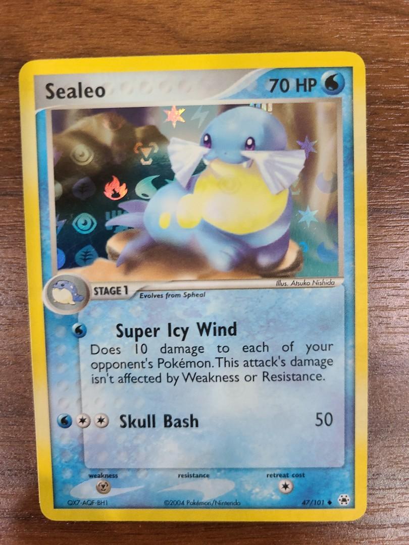 Sealeo 47/101 Reverse Holo EX Hidden Legends Pokemon Card Game TCG on Carousell Sealeo 47/101 Reverse Holo EX Hidden Legends Pokemon Card Game TCG on Carousell