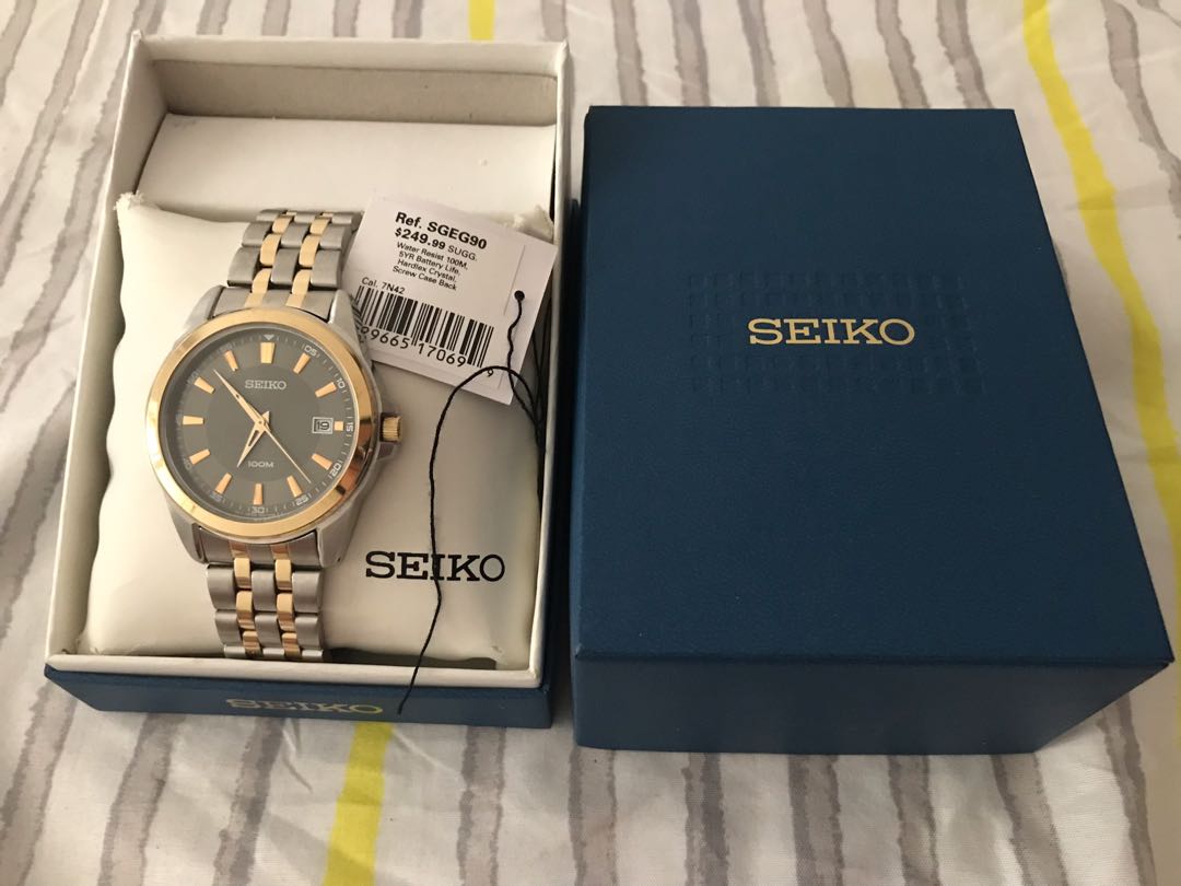 Seiko Men's Watch, Men's Fashion, Watches & Accessories, Watches on  Carousell