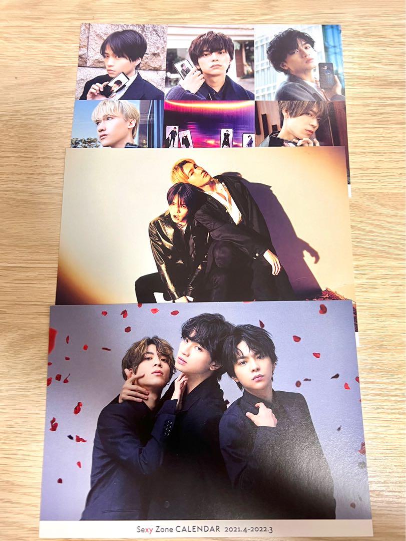 Sexy Zone學年曆21 Postcard 中島健人菊池風磨佐藤勝利松島聰marius 興趣及遊戲 收藏品及紀念品 日本明星 Carousell
