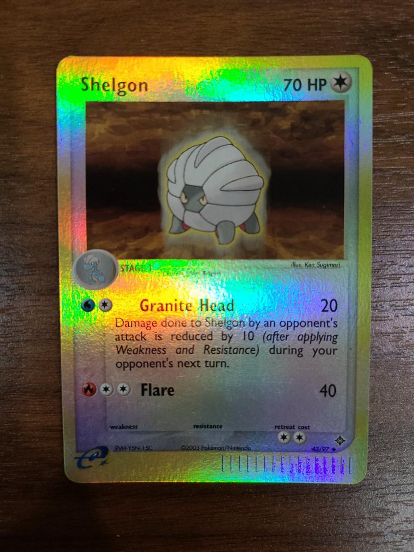 Shelgon 42/97 Reverse Holo EX Dragon Pokemon Card Game TCG on Carousell