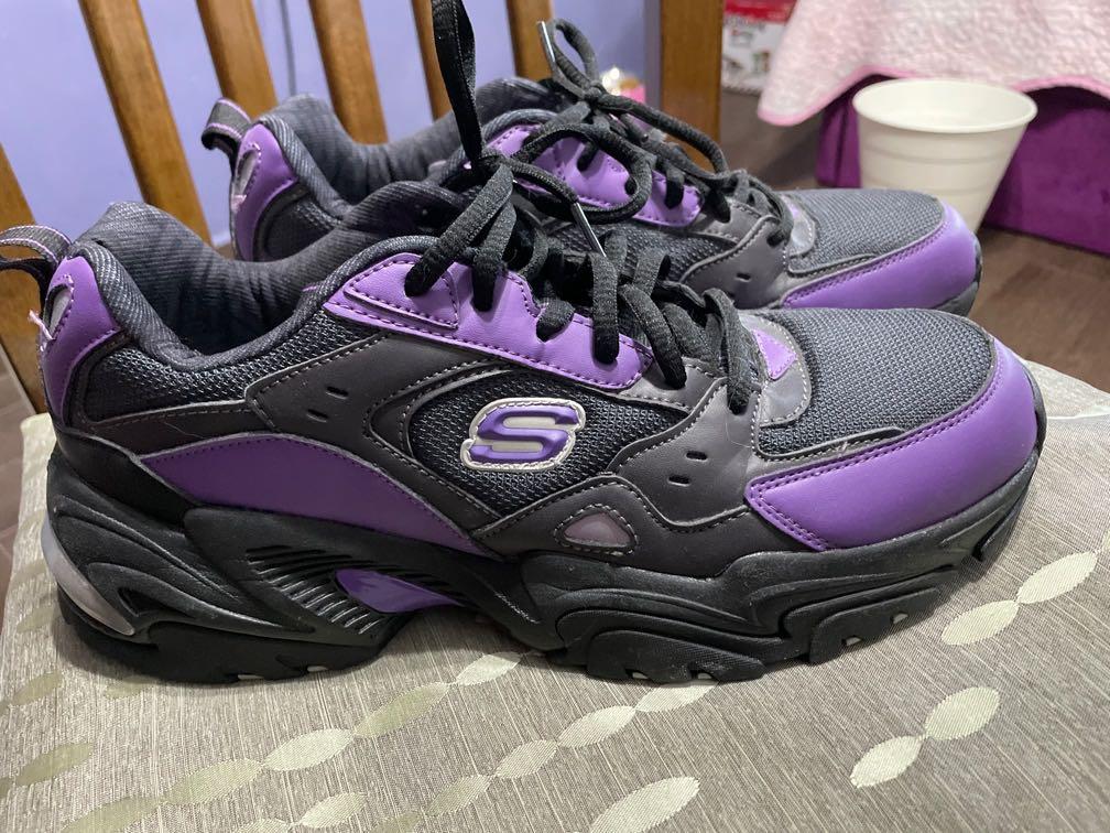 Skechers sport mens purple on sale
