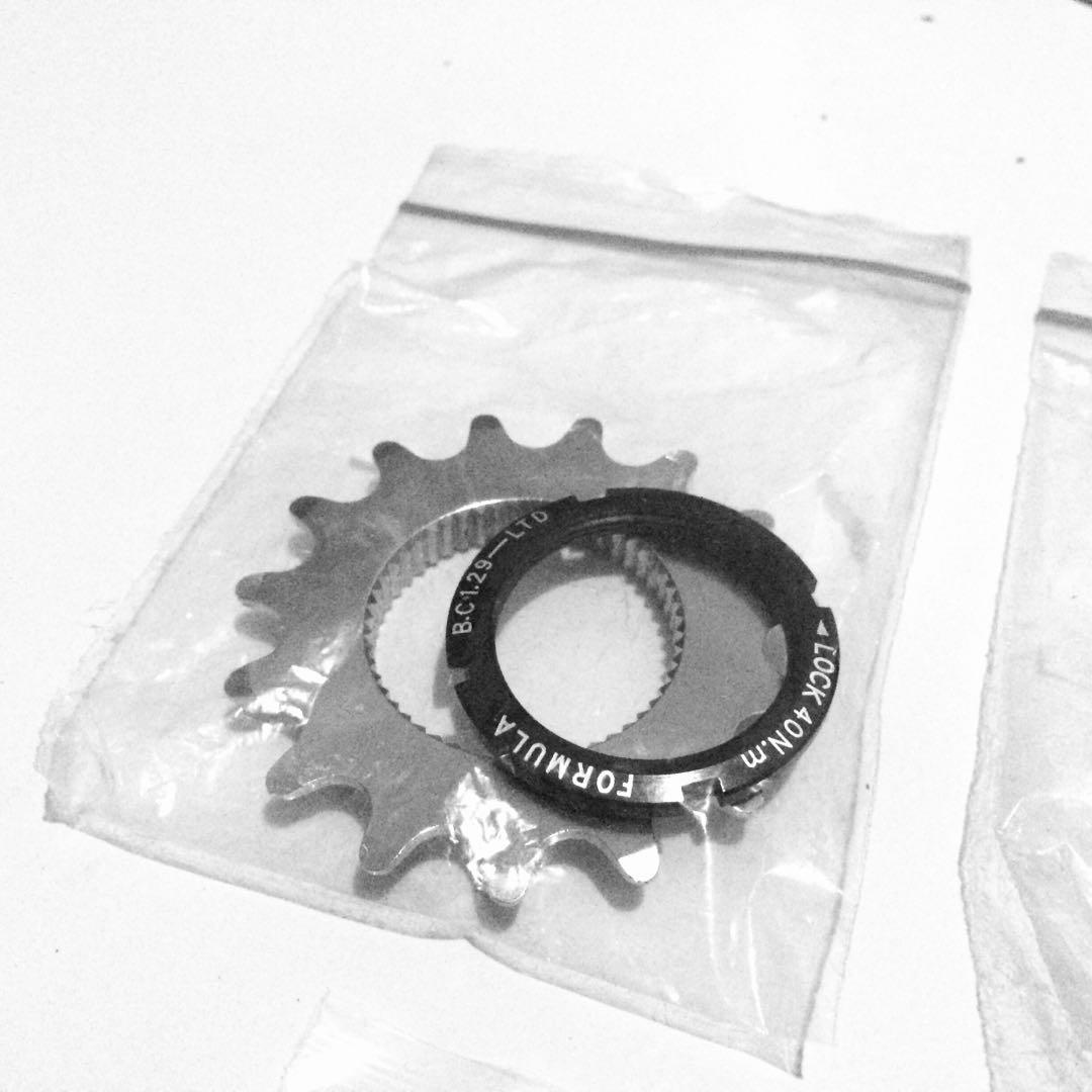 Spare Part Parts Sepeda Fixie Bike Cog Lockring Lock Ring Spacer Carbon Cover DO Dropout Drop Out Chain Adjuster Tensioner