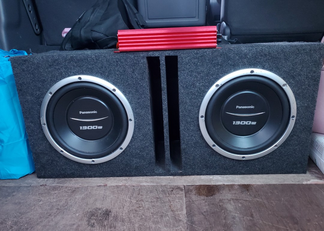 Subwoofer 10inch Panasonic, Car Accessories, & Lights on Carousell