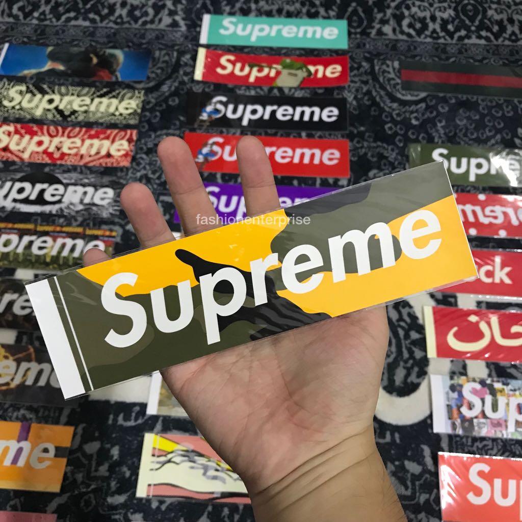 Supreme sales brooklyn sticker