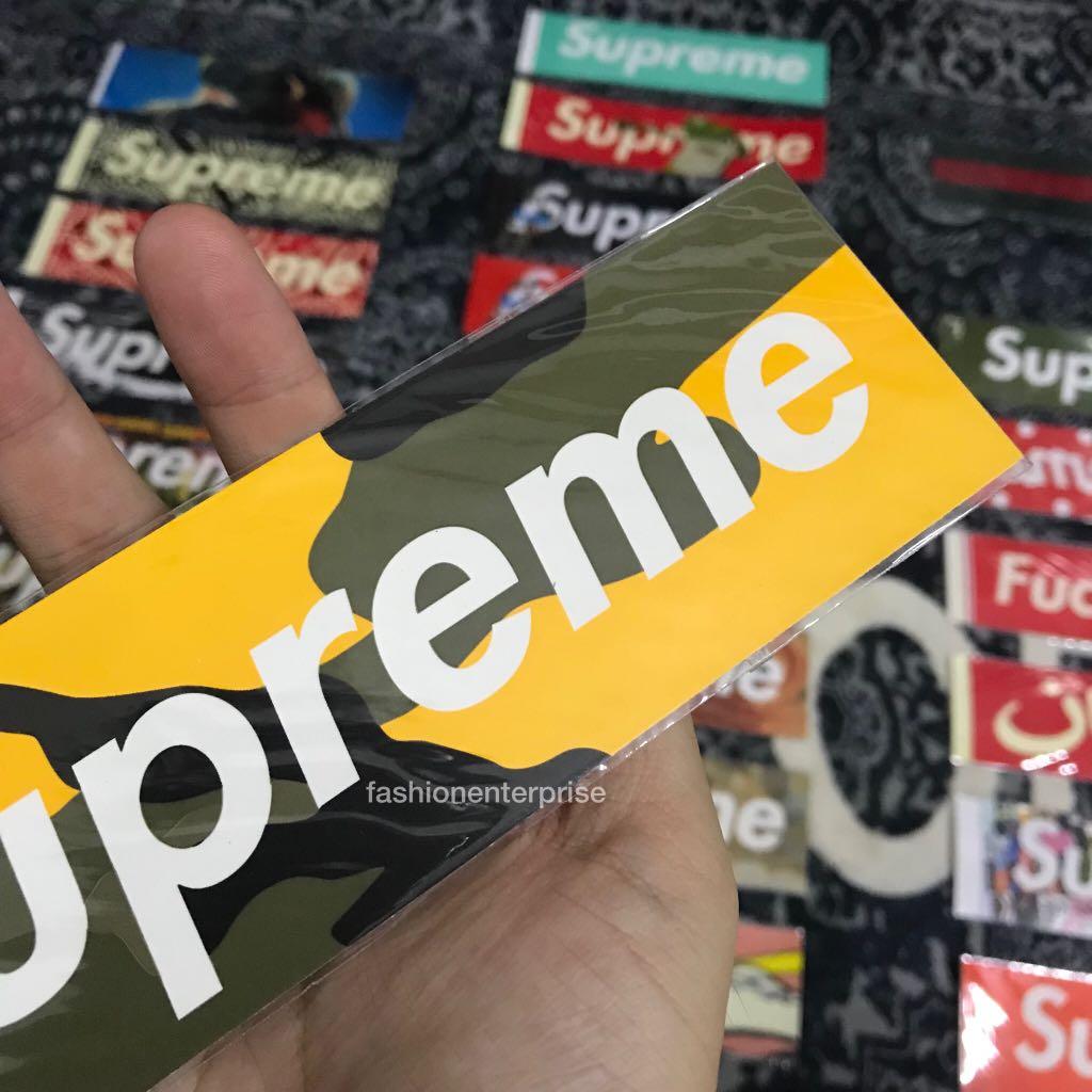 Supreme brooklyn box logo sticker store