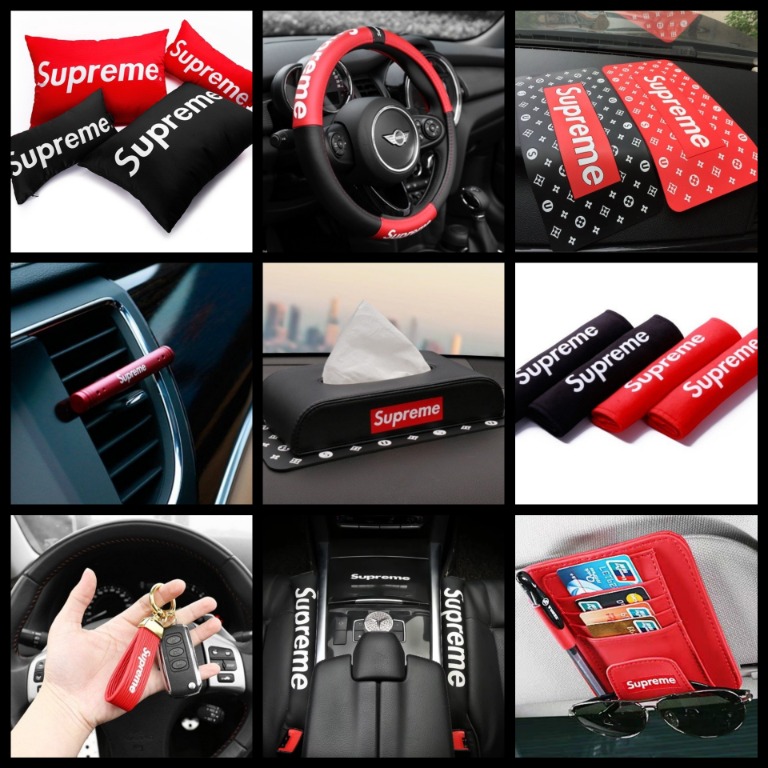 Supreme car deals accessories