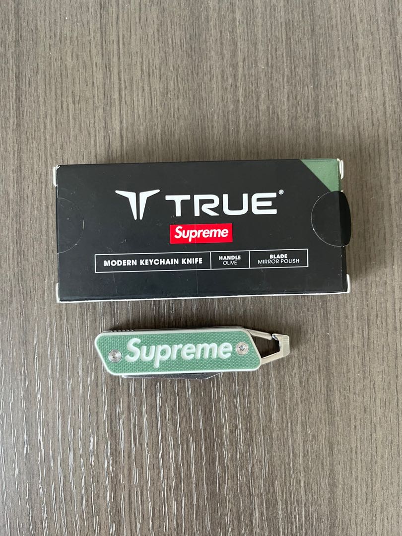 当店限定販売】 Supreme TRUE Modern Keychain knife リール