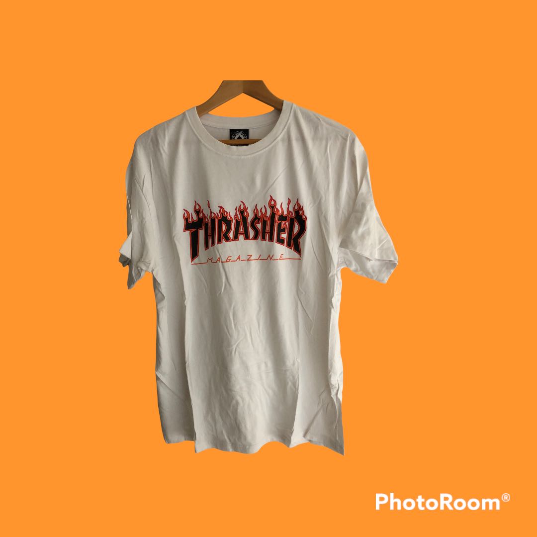 Orange hotsell thrasher shirt