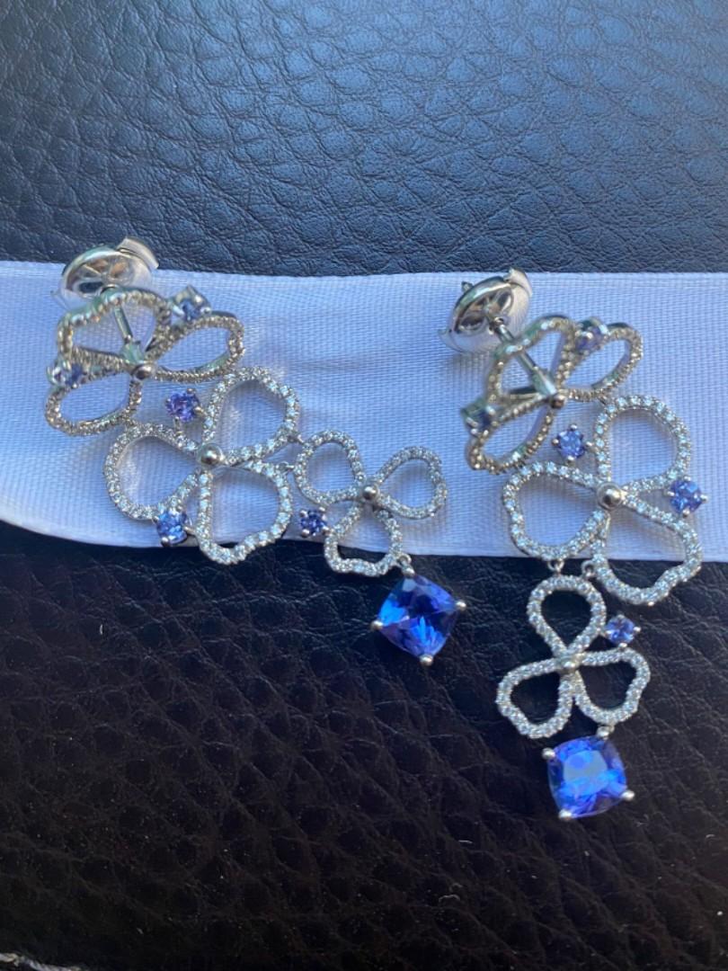 Tiffany paper sales flower earrings