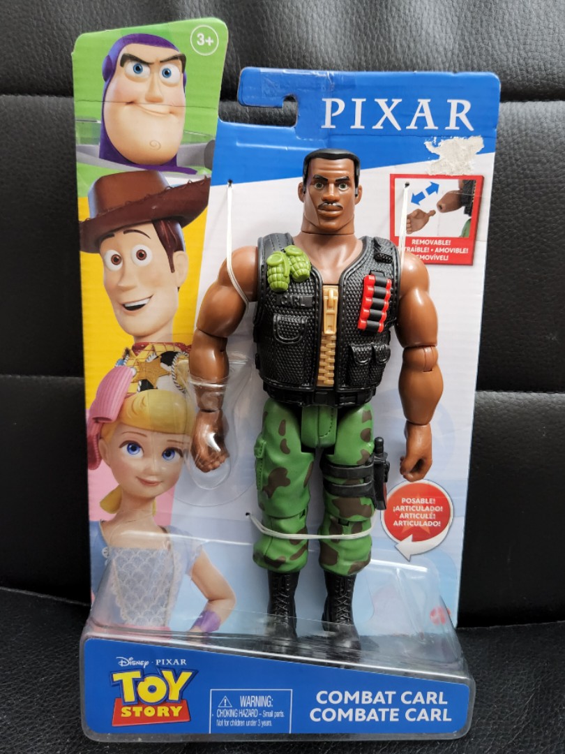 Toy story disney pixar combate combat carl figure Hobbies Toys