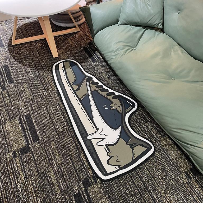 Travis Scott Nike SB Dunk Low Custom Made carpet rug on Carousell