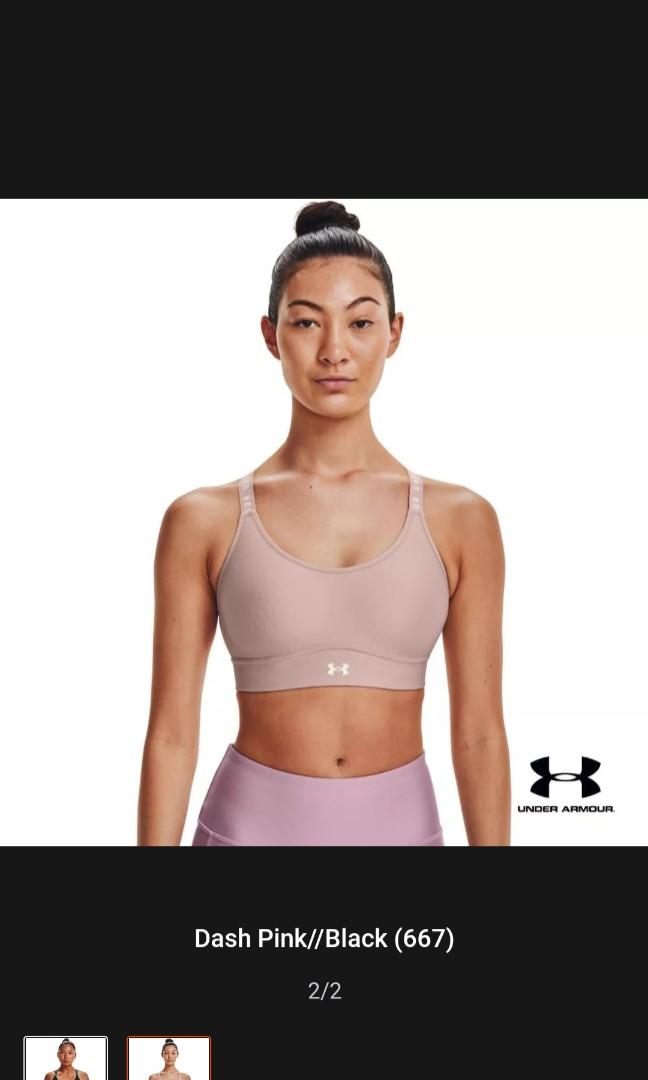 Women's UA Infinity Mid Covered Sports Bra, Women's Fashion, Activewear on  Carousell