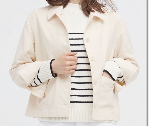 White jersey jacket sale