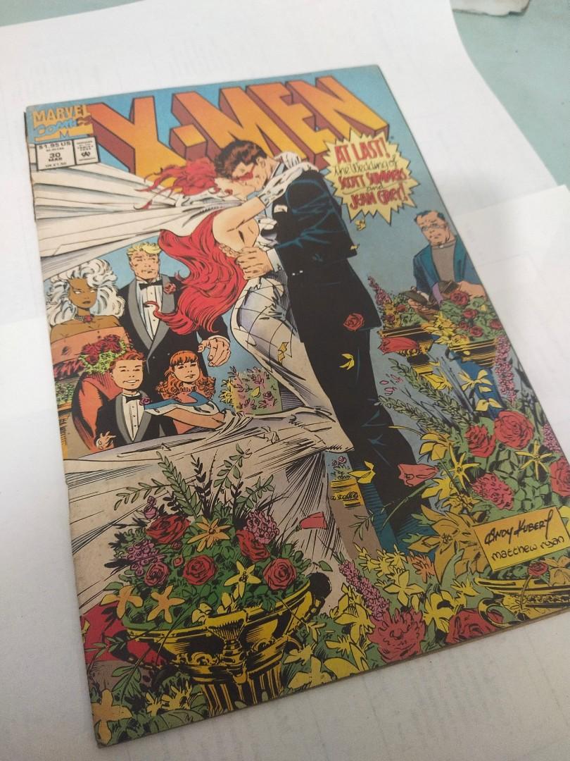 Vintage X Men Comics Wedding Of Scott Summers Jean Grey 1994 3