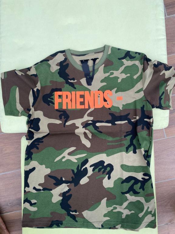 VLONE Camo Tee Size XL Men s Fashion Tops Sets Tshirts Polo
